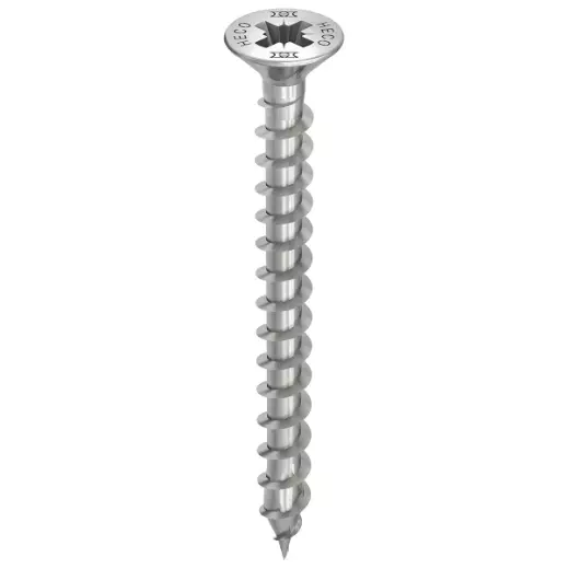 Vis HECO-Topix-Plus Inox - Tête fraisée à poche de fraisage - Pozidrive