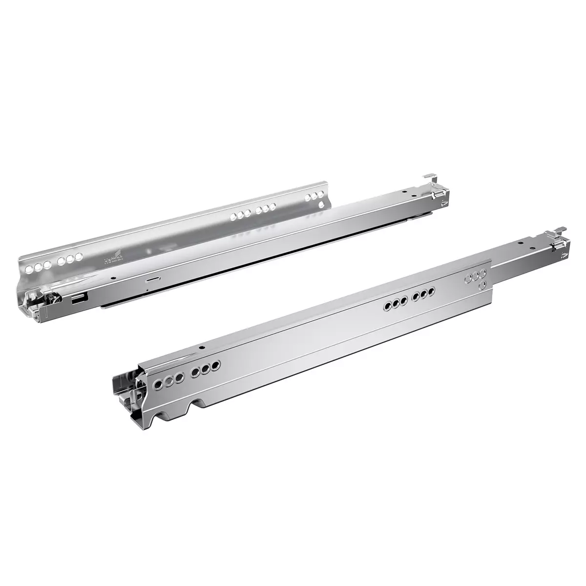 Coulisse à sortie totale Actro YOU L (40 kg) avec Silent System, compatible avec Push to open Silent, 350 mm, à gauche et à droite - HETTICH - 9318188