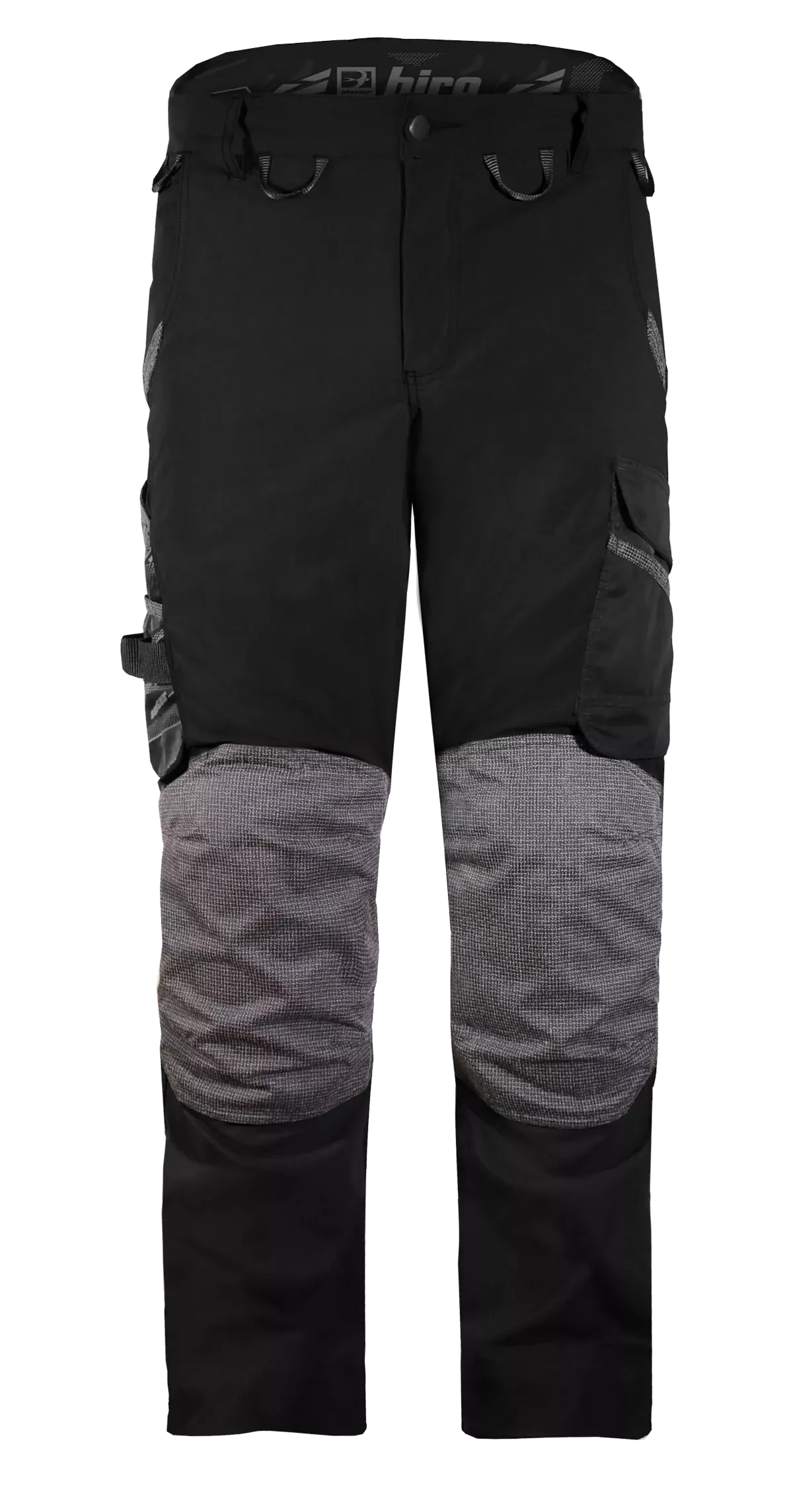 Pantalon BOSSEUR Hiro - Genou doublé - 12106-44-Noir