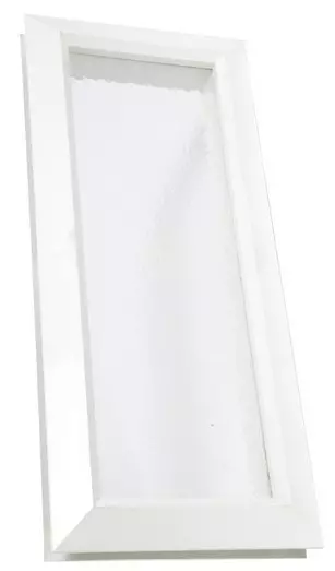 Hublot PVC rectangulaire blanc NICOLL - 380 x 225 mm - 203MI Hublot PVC rectangulaire blanc NICOLL - 380 x 225 mm - 203MI