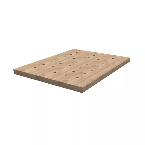 Banc en bois dur 610 mm x 813 mm avec plateau perforé - KREG - HWBT-3224-DH Banc en bois dur 610 mm x 813 mm avec plateau perforé - KREG - HWBT-3224-DH