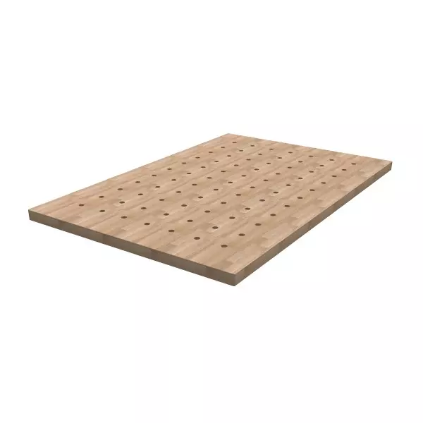 Banc en bois dur 813 mm x 1219 mm avec plateau perforé - KREG - HWBT-4832-DH Banc en bois dur 813 mm x 1219 mm avec plateau perforé - KREG - HWBT-4832-DH