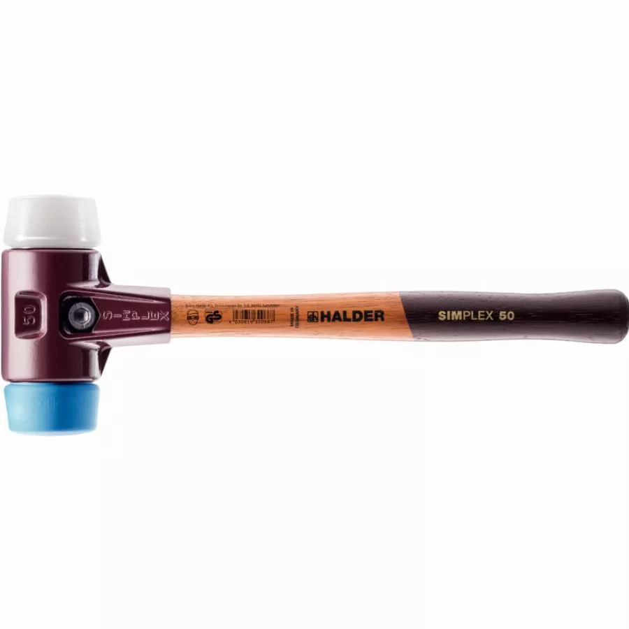 Maillet En Plastique Halder Simplex – 30 Mm – Pour Ajustages Délicats, Modelage, Bricolage