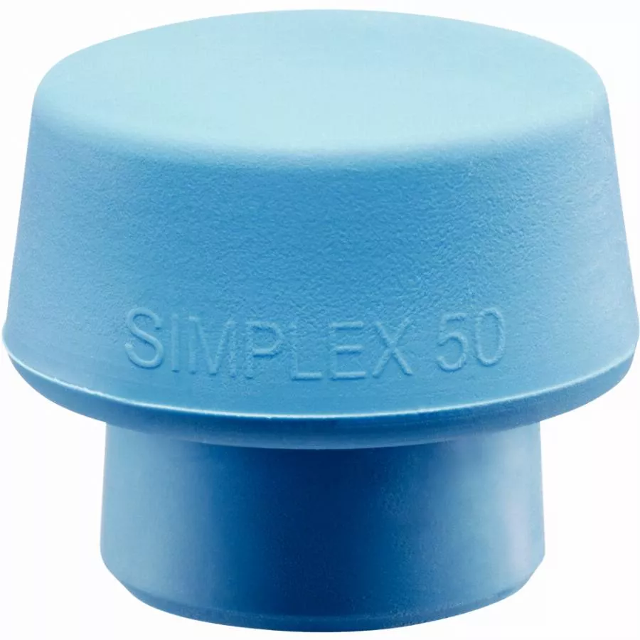 Embouts HALDER SIMPLEX TPE souple, bleu - D=50 mm - 3201.051