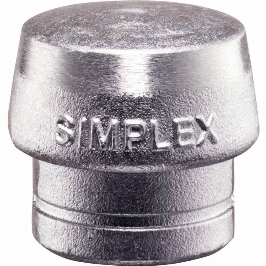 Embouts HALDER SIMPLEX métal doux, argent - D=80 mm - 3209.080