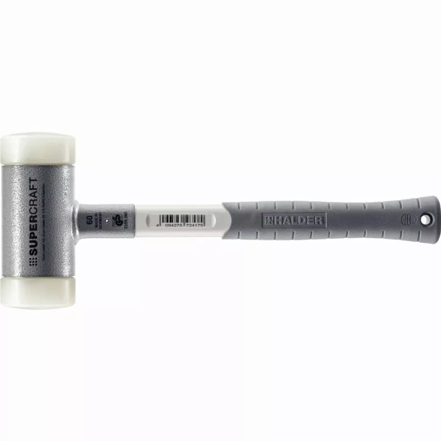 Maillet SUPERCRAFT, manche tri-matière, ergonomique,anti-dérapant et incassable - D=60 mm - 3399.060 Maillet SUPERCRAFT, manche tri-matière, ergonomique,anti-dérapant et incassable - D=60 mm - 3399.060