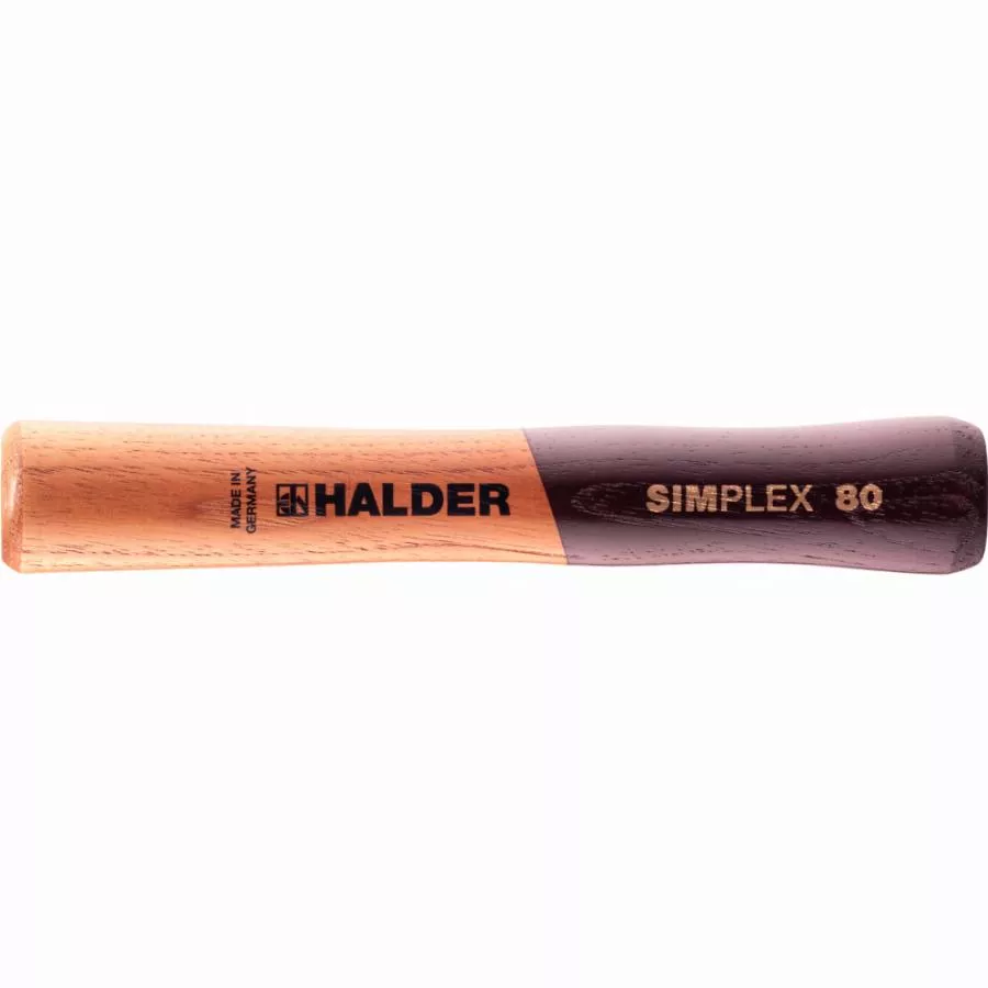 Manche HALDER SIMPLEX pour maillets SIMPLEX avec boîtier en fonte malléable ou boîtier aluminium - D=80 mm - Manche extra-court - 3244.082