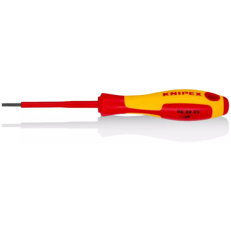 Tournevis pour vis à fente KNIPEX - 177 mm - 98 20 25