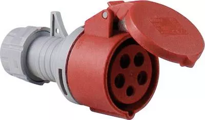 Fiche femelle CEE - 16 A - 5 pôles - 400 V - 60425