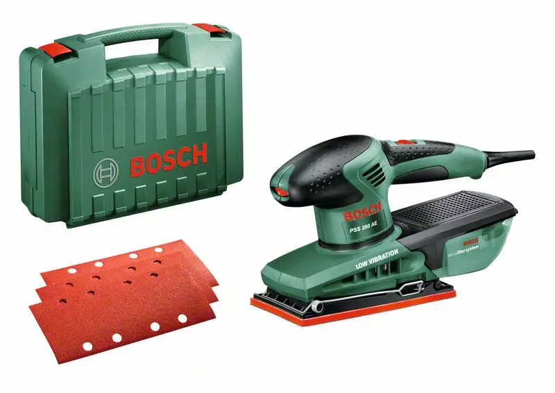 Ponceuse vibrante BOSCH PSS 250 AE - 250 W93 x 185 mm - 0603340200 Ponceuse vibrante BOSCH PSS 250 AE - 250 W93 x 185 mm - 0603340200