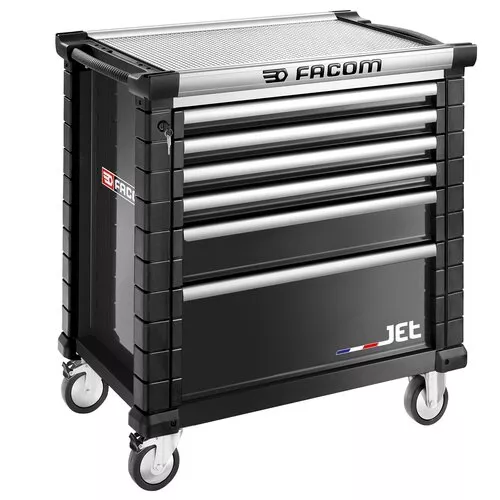 Servante d'atelier JETM4 Noir FACOM 6 tiroirs - JET.6NM4APF Servante d'atelier JETM4 Noir FACOM 6 tiroirs - JET.6NM4APF
