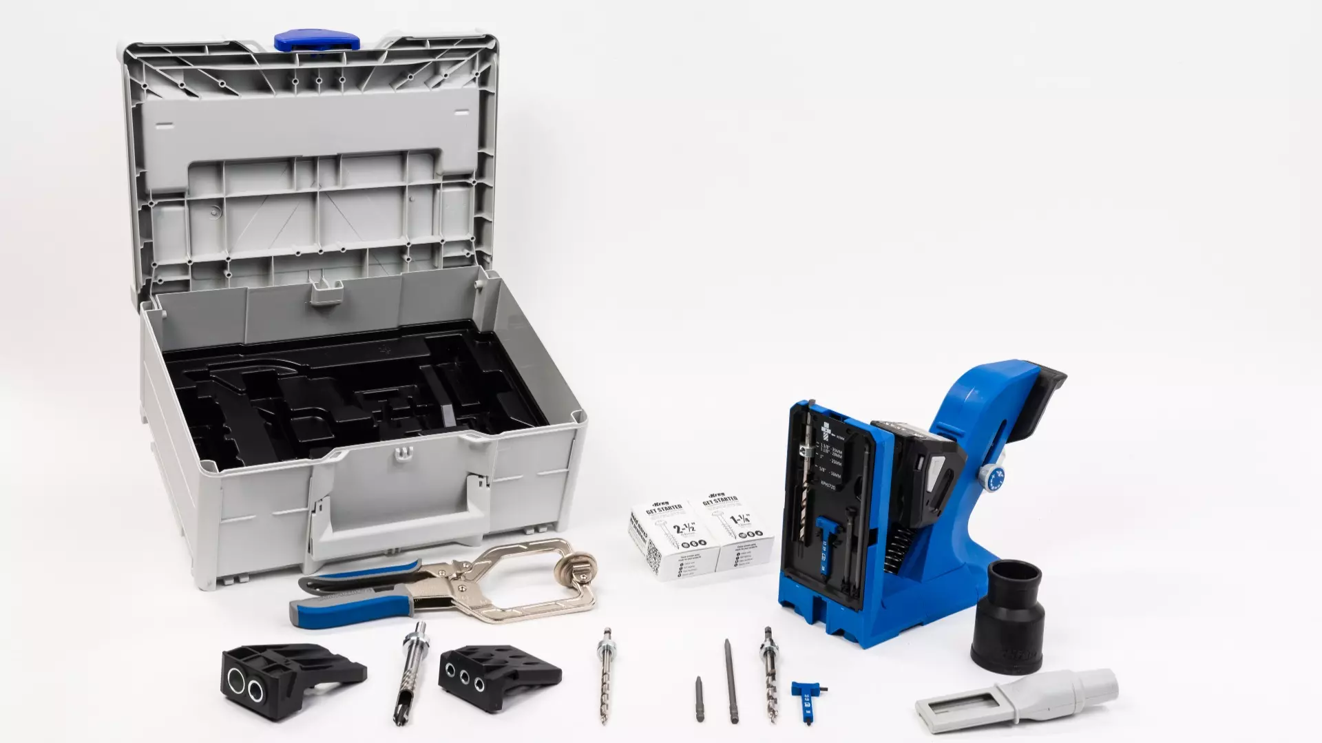 Kit Kreg K4 Pocket Hole Jig Neuf - Avec Accessoires De Coupe - Lot De 9