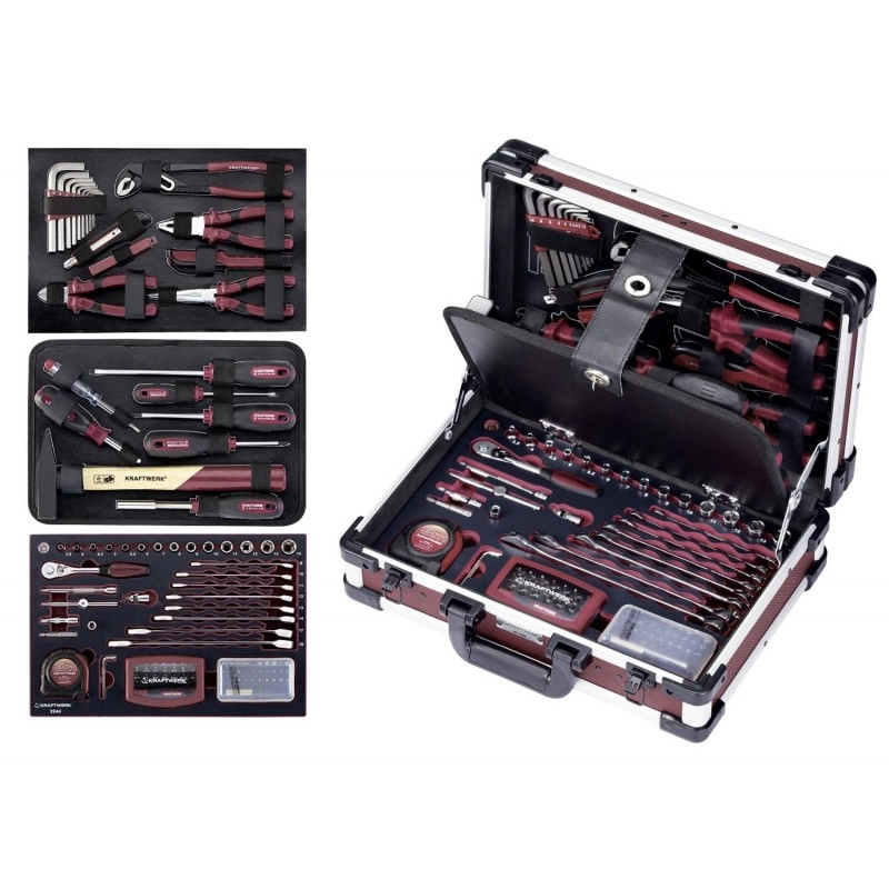 Coffret d'outils Pro-Line 1/4" KRAFTWERK 123 pièces - 3944