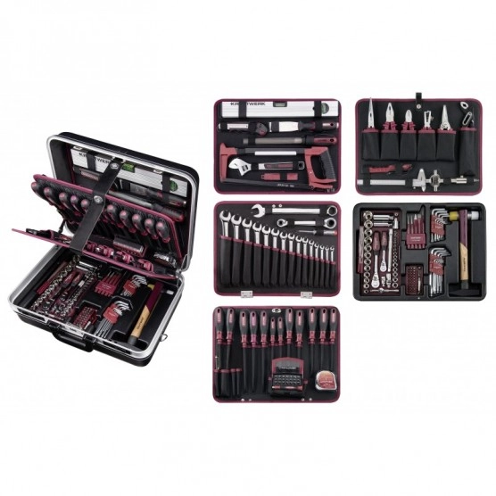 Mallette d'outils P300 KRAFTWERK - 185 pièces - 202.300.000 Mallette d'outils P300 KRAFTWERK - 185 pièces - 202.300.000
