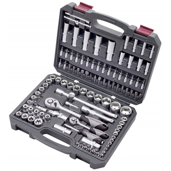Professionele Doppenset 26 delig 3/4 & 1 inch aansluiting Professionele Doppenset 26 delig 3/4 & 1 inch aansluiting