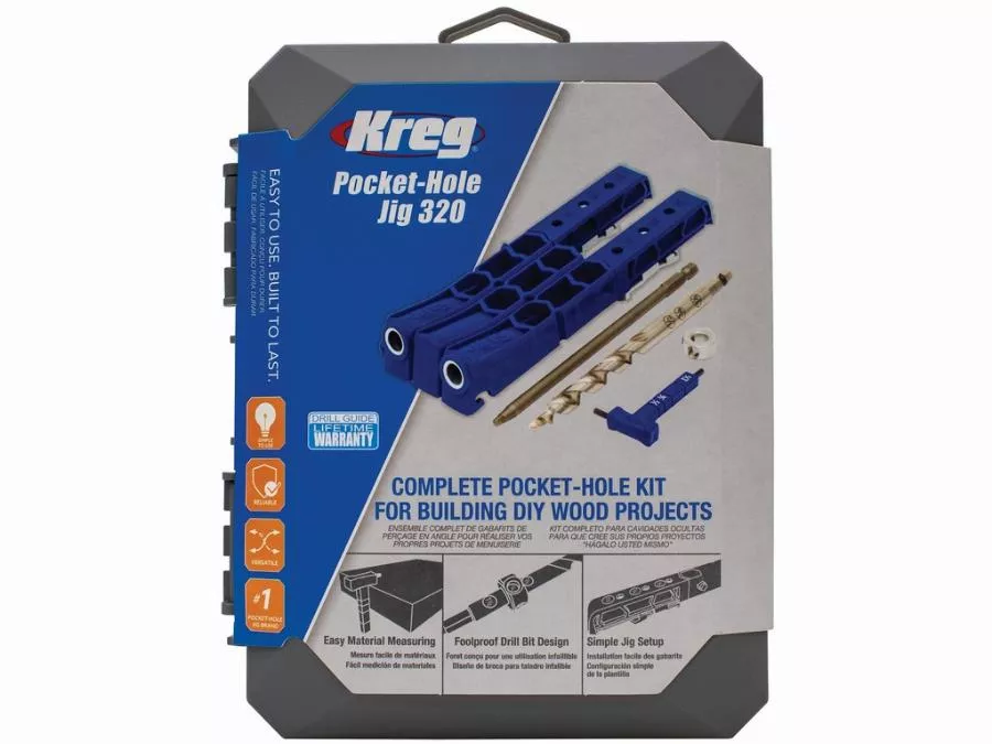 Gabarit de perçage pour vis biaises KREG - KPHJ320 Gabarit de perçage pour vis biaises KREG - KPHJ320