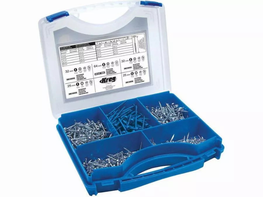 Coffret de vis KREG pour trous dissimulés - SK03 Coffret de vis KREG pour trous dissimulés - SK03