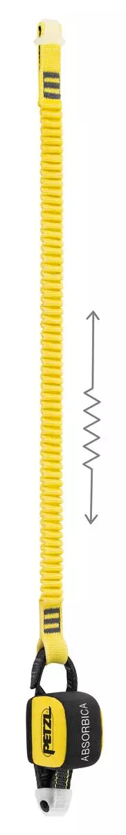 Longe simple Absorbica-I 150 avec absorbeur d'énergie intégré - 150 cm - PETZL - L013AB01 Longe simple Absorbica-I 150 avec absorbeur d'énergie intégré - 150 cm - PETZL - L013AB01