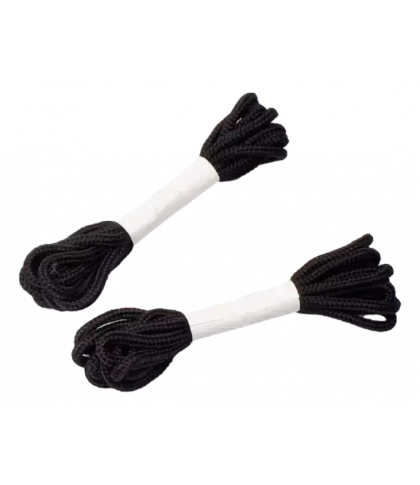 Lacets ronds Lacbag pour chaussures basses - 90 cm - Noir - S 24 BOSSI INDUSTRIE - 304