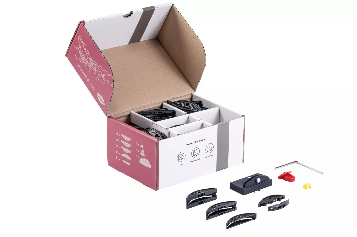 Kit de démarrage LC P-16 pour assemblage de panneaux légers - LAMELLO - 145700 Kit de démarrage LC P-16 pour assemblage de panneaux légers - LAMELLO - 145700