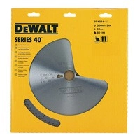 Lame de scie circulaire DEWALT Serie 40 - Ø305mm alésage 30mm - 96 Dents - DT4290 Lame de scie circulaire DEWALT Serie 40 - Ø305mm alésage 30mm - 96 Dents - DT4290