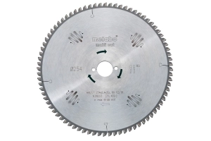 Lame de scie circulaire HW/CT METABO - 216 x 30 mm - 64 dents - denture plate et trapézoïdale - 10° - 628063000 Lame de scie circulaire HW/CT METABO - 216 x 30 mm - 64 dents - denture plate et trapézoïdale - 10° - 628063000