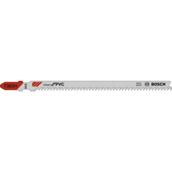 Carte de 5 Lames PVC BOSCH T302H - 2608667448