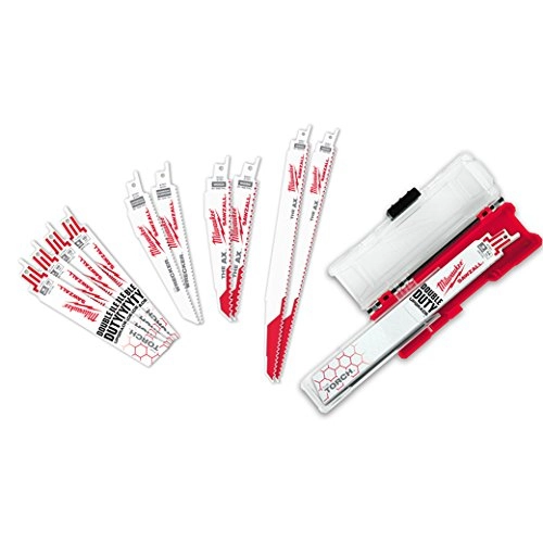 Coffret de lame démolition MILWAUKEE pour scie sabre - 12 pièces - 49222229 Coffret de lame démolition MILWAUKEE pour scie sabre - 12 pièces - 49222229