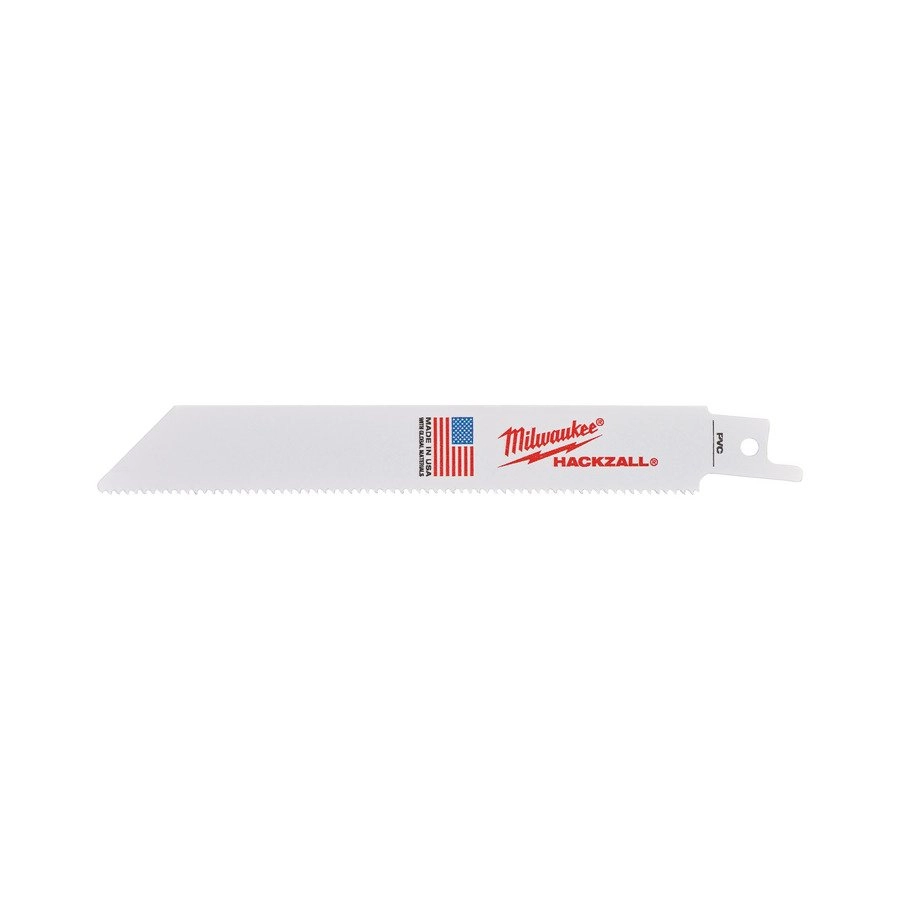 Lame scie sabre Hackzall 150 mm MILWAUKEE - Pour métal - 5 pièces - 49005614
