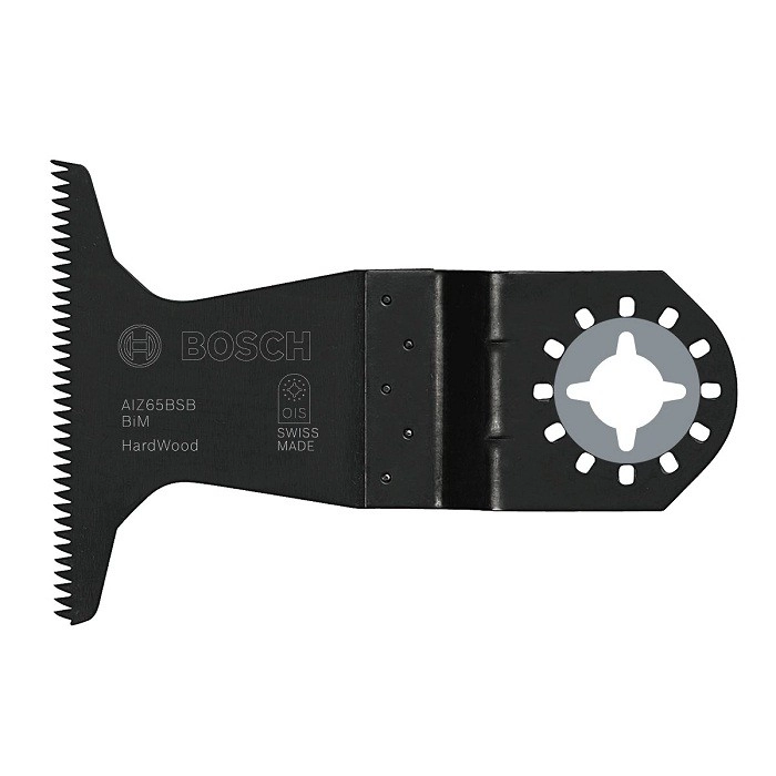 Lame de scie plongeante BOSCH BIM Bois dur - Pour outil oscillant - STRALOCK - 2608662017