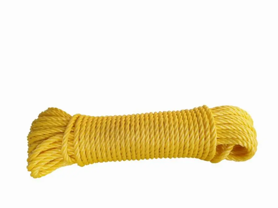 Carotte cordage polypropylène VISO Jaune Ø6 x L.25 m - CPB2561