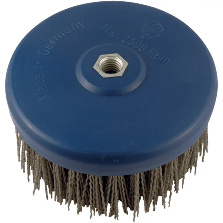 Brosse plateau pour polisseuse D.130 mm - M14 - LEMAN - 150.12