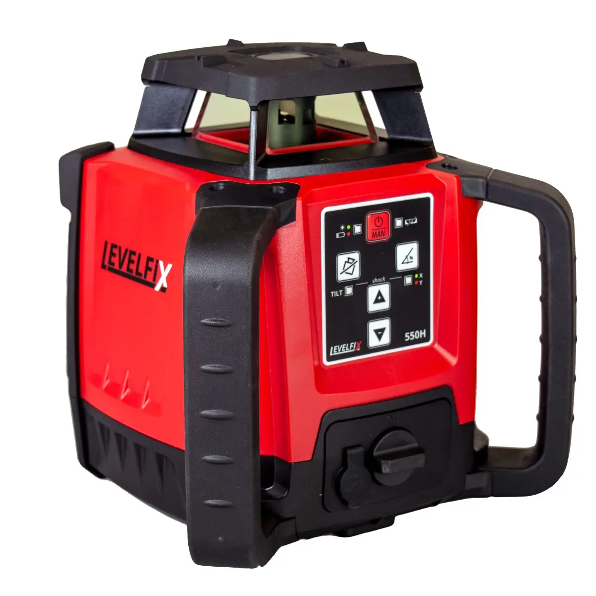 Levelfix 550H Laser rotatif horizontal avec récepteur numérique DLD100R - NETIM - 554500