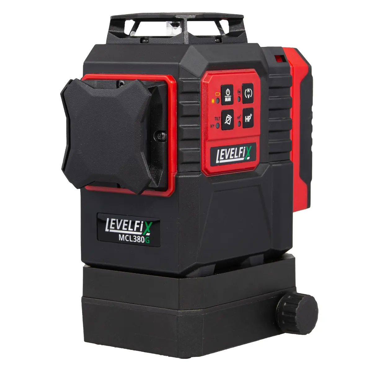 Levelfix MCL380G Laser multiligne motorisé, faisceau vert - NETIM - 563800