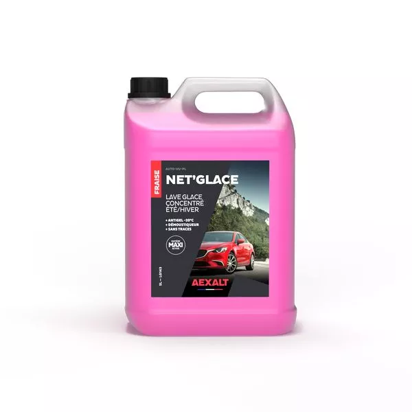Lave glace concentré, été et hiver, 20deg, 5L - AEXALT - LG143 Lave glace concentré, été et hiver, 20deg, 5L - AEXALT - LG143