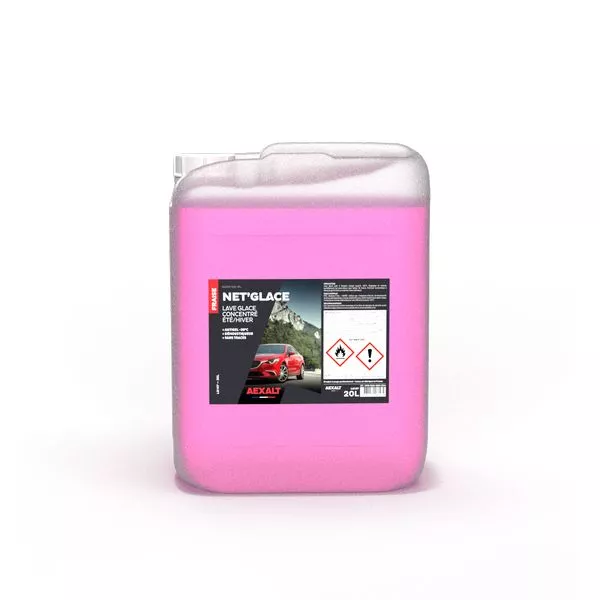 Lave glace concentré été et hiver, Netglace, 20L - AEXALT - LG147 Lave glace concentré été et hiver, Netglace, 20L - AEXALT - LG147
