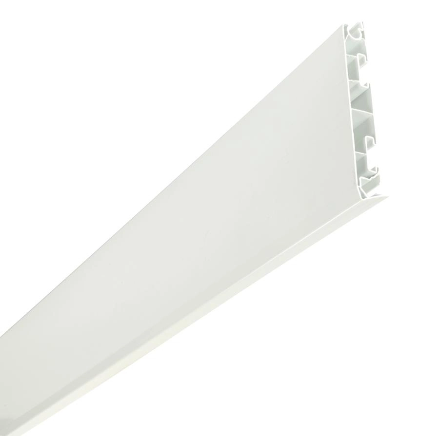 Planche rive alvéolaire belriv haut 21cm long 4m blanc NICOLL - C-AB214B
