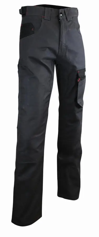 Pantalon Ciment Sans poche genoux LMA Gris nuit / Noir T.52 - 1266