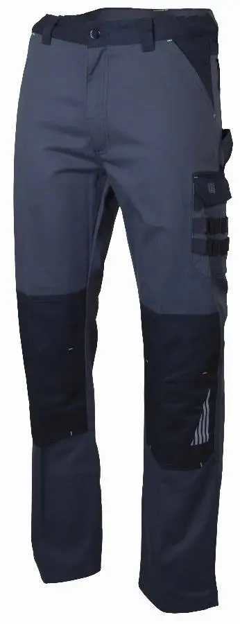 Pantalon de travail Sulfate multipoche zéro métal - Gris sombre / Noir - T.36 - LMA - 1622 T36