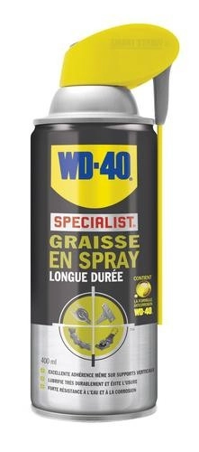 Graisse en spray WD40 Longue durée - Lot de 12 - 33217