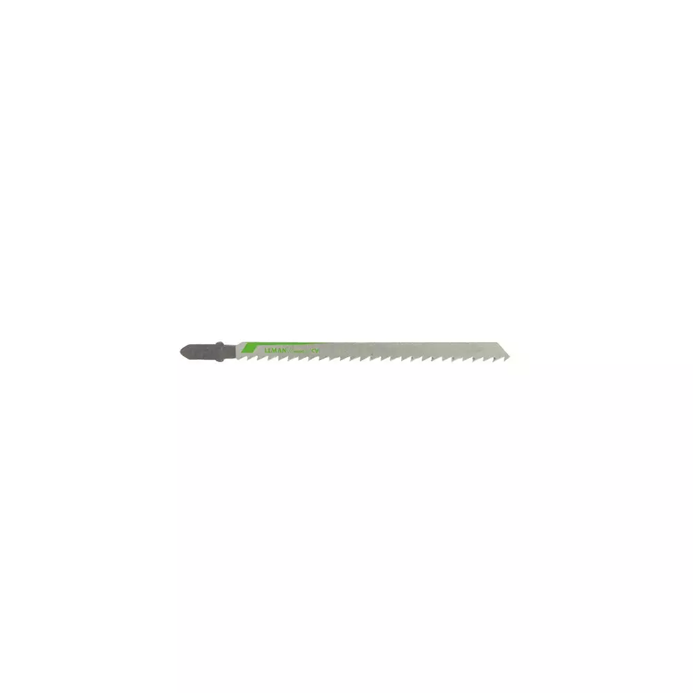 5 lames de scie sauteuse CV - Lu. 110 mm pas 4 mm - coupe fine pour bois - LEMAN - 7005.05 5 lames de scie sauteuse CV - Lu. 110 mm pas 4 mm - coupe fine pour bois - LEMAN - 7005.05