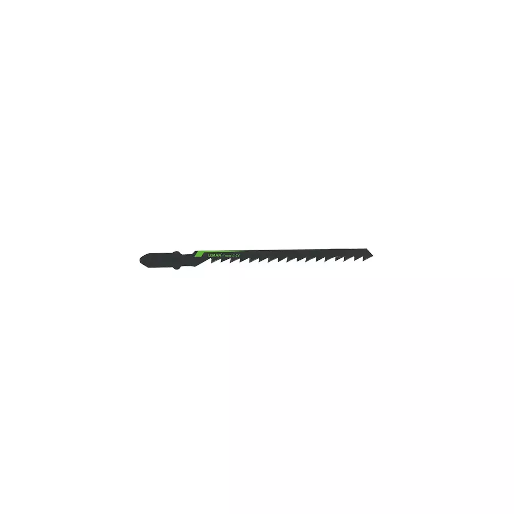 5 lames de scie sauteuse CV - Lu. 75 mm pas 4 mm - chantournage pour bois - LEMAN - 7012.05 5 lames de scie sauteuse CV - Lu. 75 mm pas 4 mm - chantournage pour bois - LEMAN - 7012.05