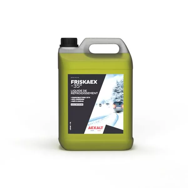 Liquide de refroidissement, Friskaex - 35 degre, 5L - AEXALT - LR148 Liquide de refroidissement, Friskaex - 35 degre, 5L - AEXALT - LR148