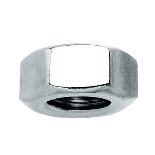 Écrou 6 pans inox M6 INDIA pas à gauche - EDADM602SX