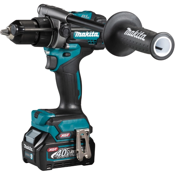 Perceuse visseuse à percussion 40 V max Li-Ion 2,5 Ah XGT Ø 13 mm MAKITA - HP001GD201