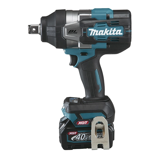 Boulonneuse à chocs 40 V max Li-Ion XGT 2,5 Ah 1630 Nm MAKITA - TW001GD201 Boulonneuse à chocs 40 V max Li-Ion XGT 2,5 Ah 1630 Nm MAKITA - TW001GD201