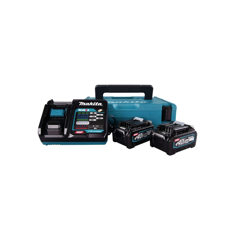 Packs Énergie 40Vmax XGT® Lithium-Ion - MAKITA -avec 2 batteries 40V 4.0Ah MakPac - 191J97-1