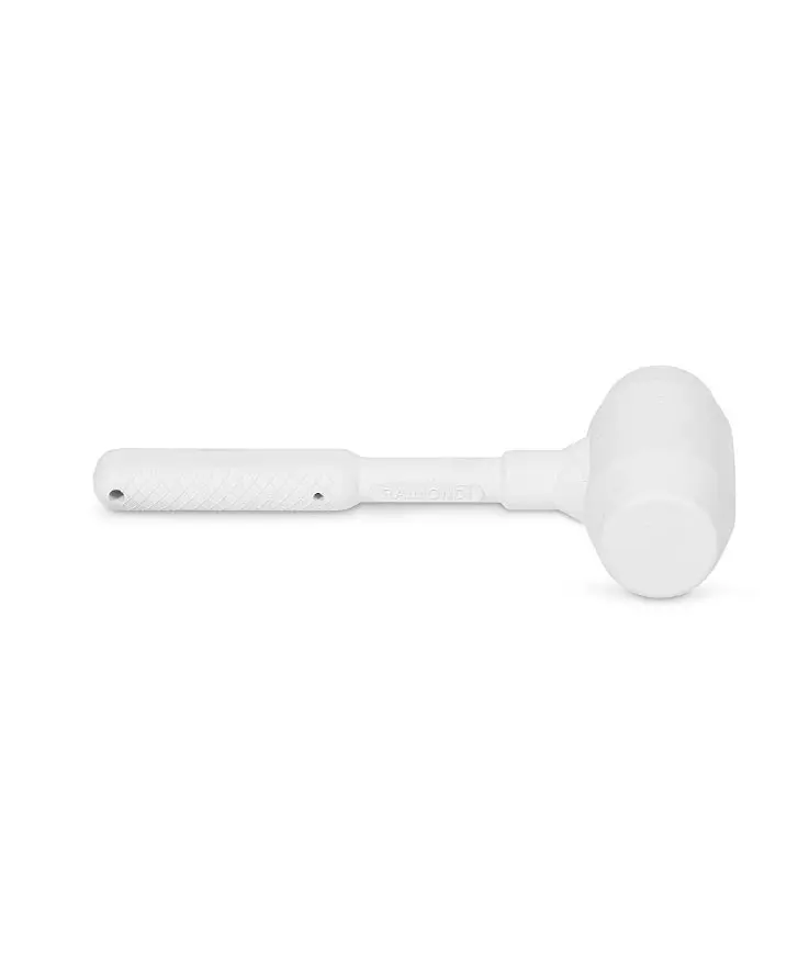 Maillet en caoutchouc blanc antitache et anti-rebond - 500 gr - RAIMONDI - 11129 Maillet en caoutchouc blanc antitache et anti-rebond - 500 gr - RAIMONDI - 11129