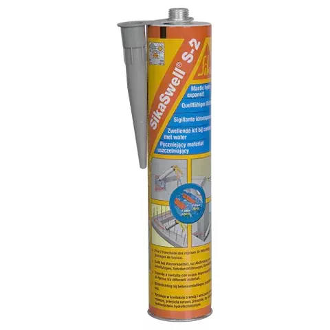 SikaSwell S-2 - Mastic polyuréthanne hydro-expansif - Rouge - SIKA - 600ML - 496478 SikaSwell S-2 - Mastic polyuréthanne hydro-expansif - Rouge - SIKA - 600ML - 496478