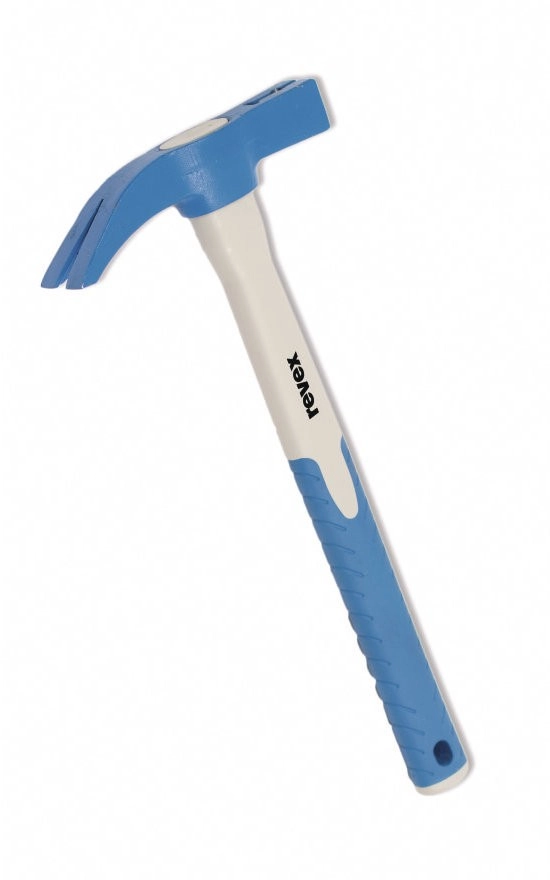 Marteau de coffreur emmanché tri-matière REVEX - 010517 Marteau de coffreur emmanché tri-matière REVEX - 010517